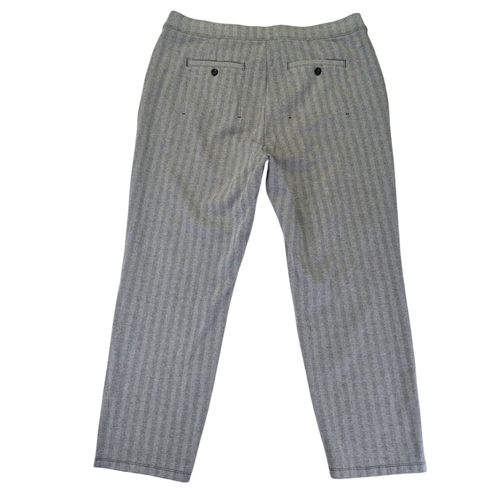 Duluth Trading Noga Cotton Slim Leg Ankle Chino Pants Size XXL Herringbone 30807 - Picture 2 of 9